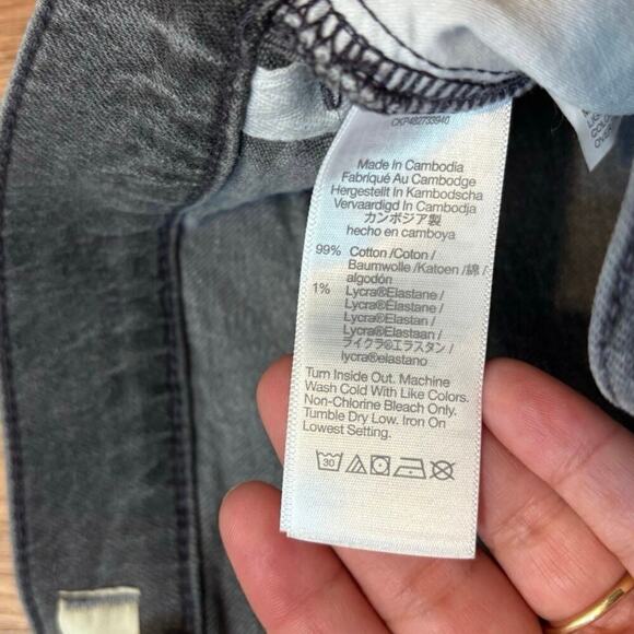 NWT Madewell The '90s Straight Jean in Burwick Wash: Cross-Tab Edition Size 29 - Picture 7 of 9